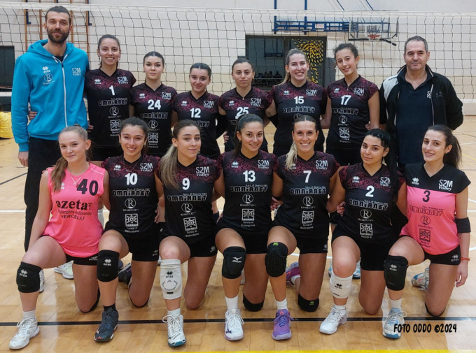 S2M Volley Vercelli: sconfitta in serie D dal Cus Torino