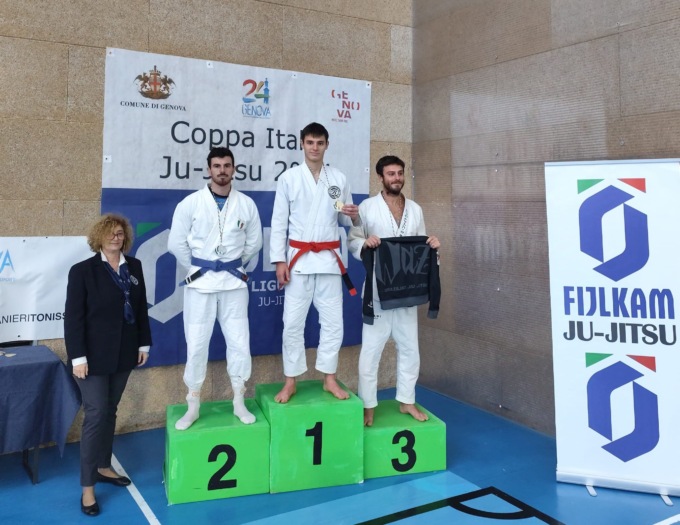 Vittoria nella Coppa Italia di Jiujitsu grazie a Pietro Ferrero e alla Pro Vercelli BJJ