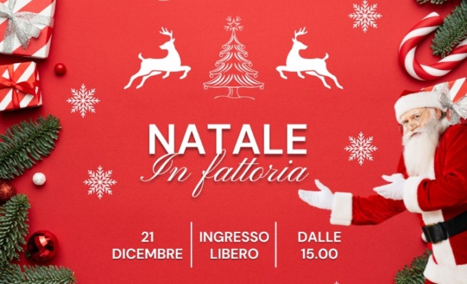 Natale in Fattoria: pomeriggio con Babbo Natale e il pony Pepe