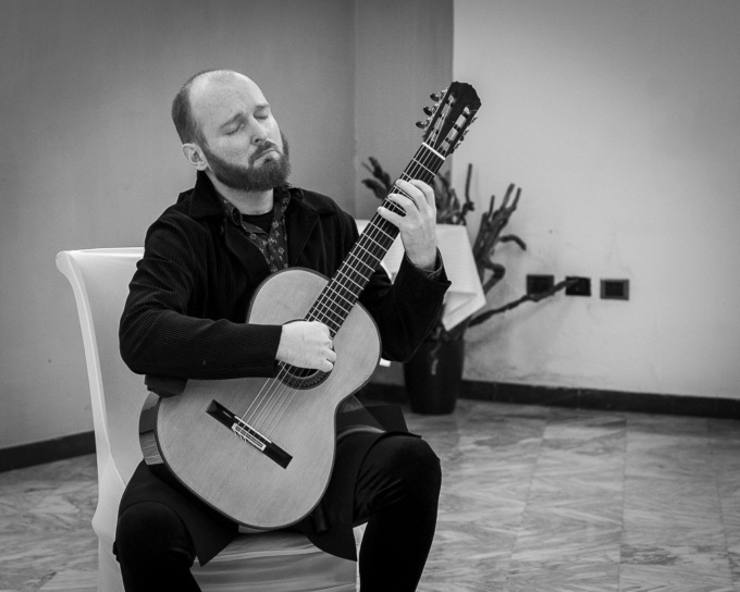 Il musicista Marko Topchii in concerto a Vercelli