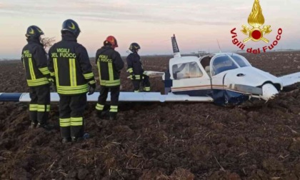 Incidente aereo a Ronsecco: atterraggio d'emergenza di un piccolo velivolo