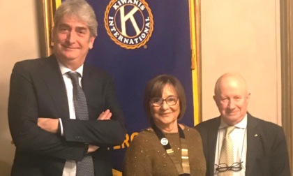 Kiwanis Vercelli: l'ospite Casalini annuncia tre importanti doni di Fondazione Carisver alla città