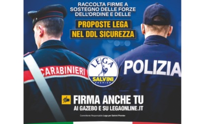 Raccolta di firme a difesa delle Forze di Polizia