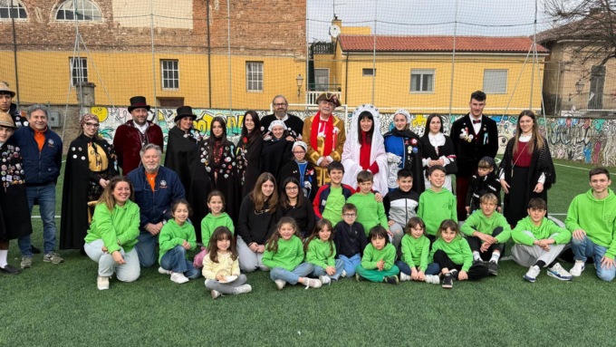 Asigliano, le visite delle maschere alla casa di riposo e in oratorio