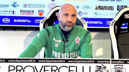 Pro Vercelli, Banchini suona la carica in vista del derby: “Pronti a dare tutto contro il Novara”