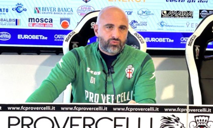 Pro Vercelli, Banchini suona la carica in vista del derby: "Pronti a dare tutto contro il Novara"