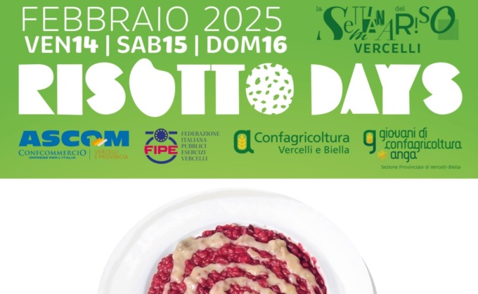 Risotto Days e Settimana del riso: gastronomia e tante iniziative