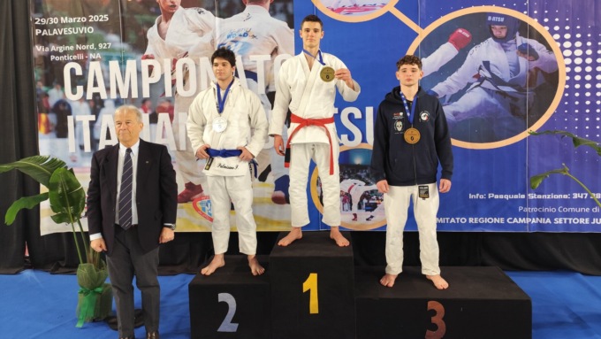 Vercelli domina nel Jiujitsu: Pietro Ferrero è campione d’Italia