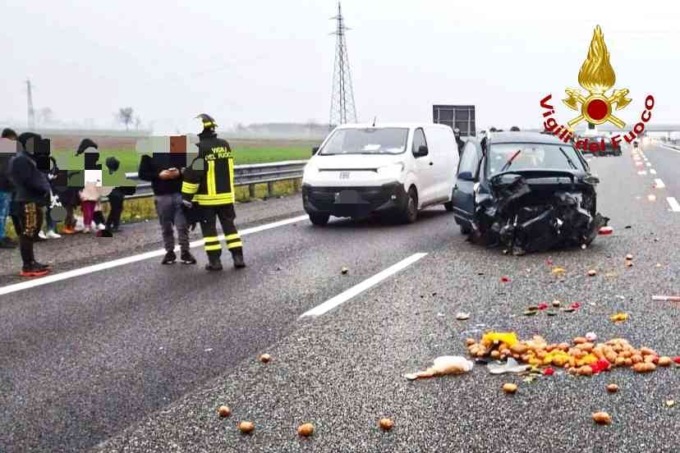 Schianto nella mattinata sull’Autostrada A4