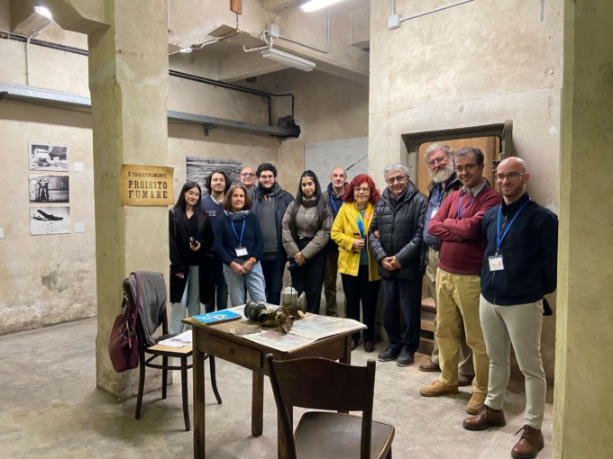 Studenti dell’Iti Faccio in visita al rifugio anti aereo della Provincia