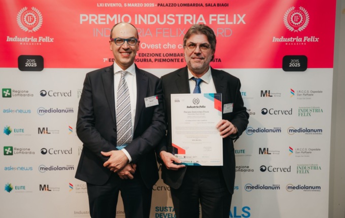 Alla Nova Aeg di Vercelli il premio “Industria Felix” per il settore energia
