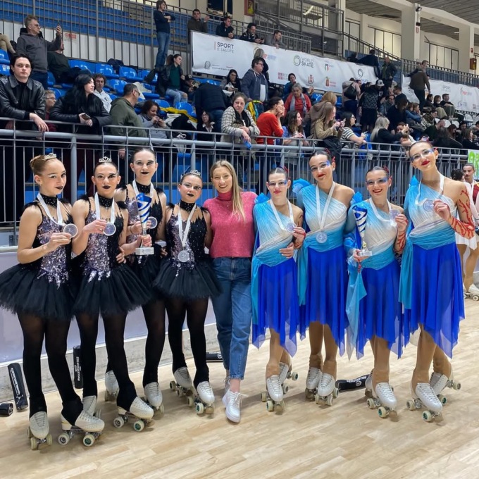 Le pattinatrici dello Skating si fanno onore al Memorial Zanchetta