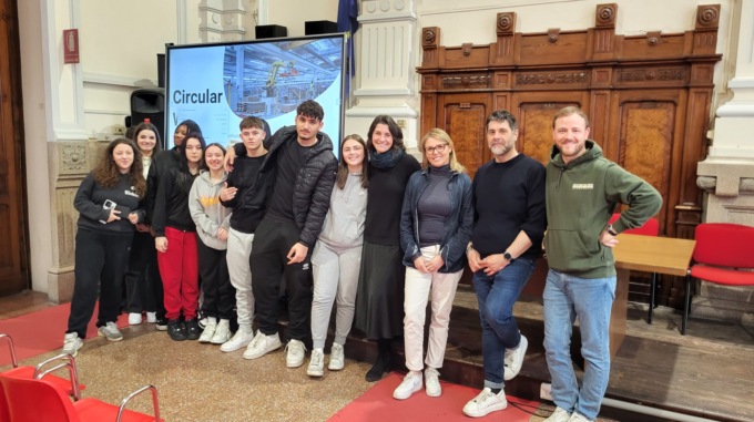Istituto professionale Lanino: successo per “Circular wood”