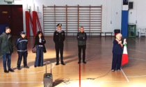La visita dei rappresentanti delle istituzioni alle scuole primarie "Collodi" e "Pellico" per la Giornata del Tricolore
