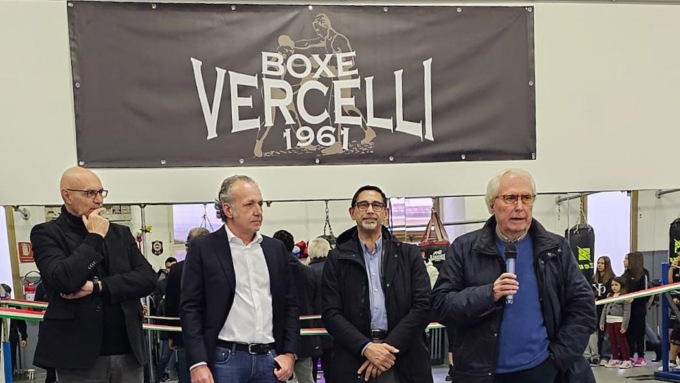 Inaugurata la nuova sede della Vercelli Boxe 1961