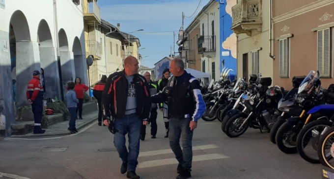 Successo per la Moto Benedizione del club La Confraternita a Rive