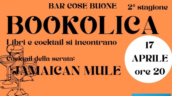 Bookolica: a Trino l’accoppiata libri-cocktail con le opere di Testa, Cugliandro e Zullo
