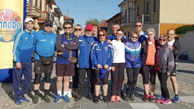 Gruppo Podistico Borgo Vercelli di bronzo a San Nazzaro Sesia. Bene anche Sesia Running e Soms Villata