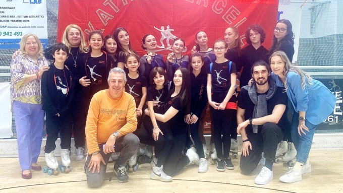 Atlete Skating strepitose: due ori e un argento al campionato provinciale Fisr