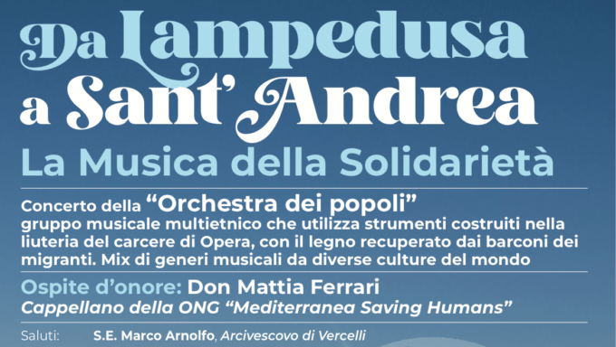 “Da Lampedusa a Sant’Andrea. La musica della solidarietà”, il concerto dell’Orchestra dei Popoli organizzato dal Meic