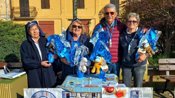Costanzana, grande successo per le uova di Pasqua Oftal