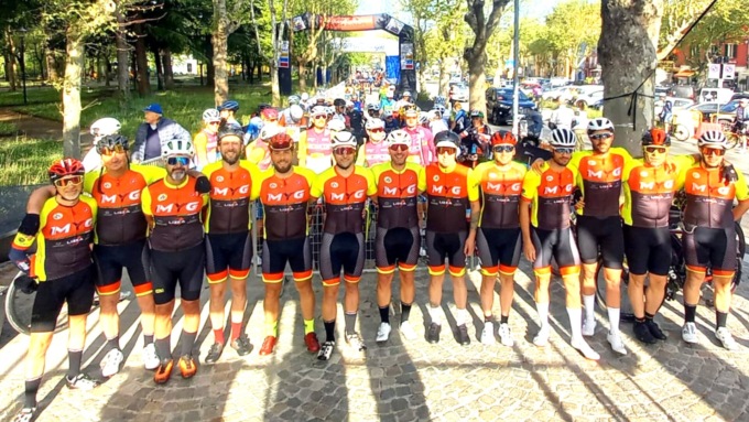 Team Myg, altro grande successo: bronzo di squadra alla Granfondo di Varzi
