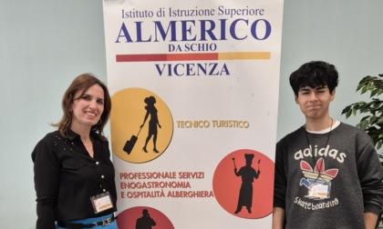 Uno studente dell'Istituto Lanino uno studente alla alla Gara Nazionale dei Servizi Commerciali