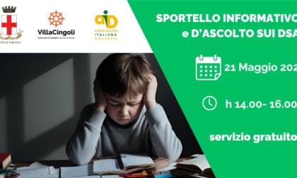 A Villa Cingoli un incontro gratuito per comprendere meglio i disturbi specifici dell'apprendimento
