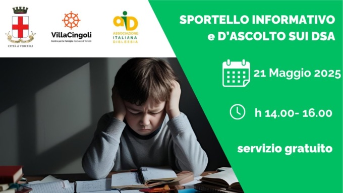 A Villa Cingoli un incontro gratuito per comprendere meglio i disturbi specifici dell’apprendimento