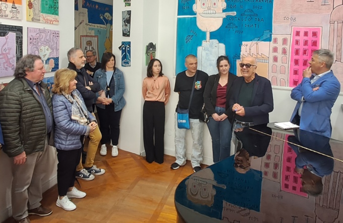 Filippo Biagioli torna a Vercelli da artista affermato