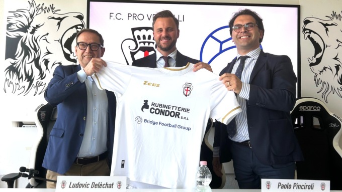 Pro Vercelli, ora è ufficiale: il club dei 7 Scudetti è passato al Bridge Football Group