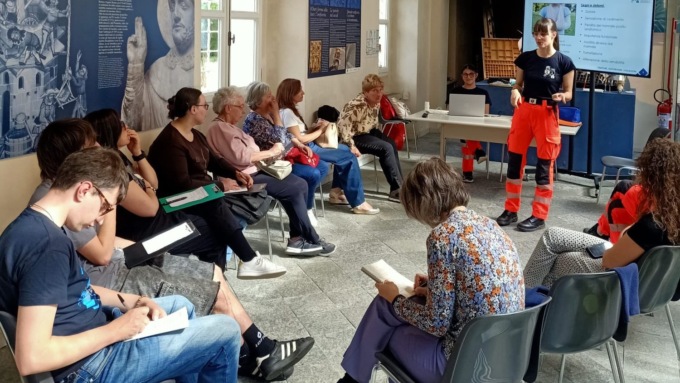 Corso Volontari “Il Giubileo e la Sindone”: primo, apprezzato incontro in compagnia del GVSS Santhià