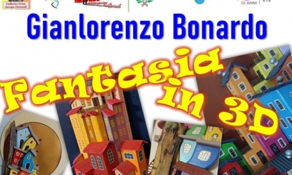 Fantasia in 3D arriva a Santhià con le creazioni di Gianlorenzo Bonardo