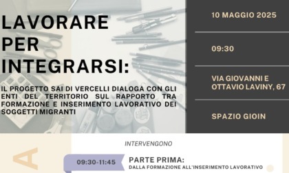 Lavorare per integrarsi: il progetto "Sai" allo spazio Gioin