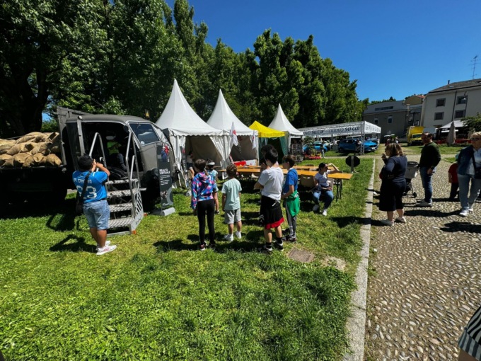 Marazzato alla Fattoria in Città con mezzi storici e realtà virtuale