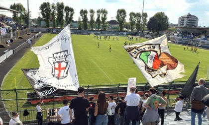 Pro Vercelli subito male nell'andata dei playout: 1-0 Pro Patria, al "Piola" adesso si deve solo vincere