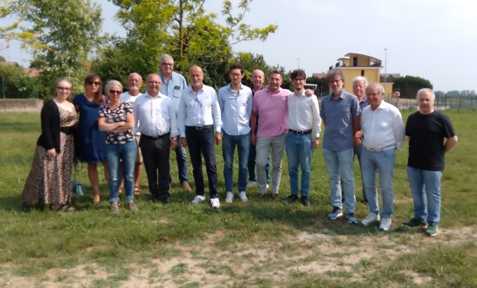 Caresanablot inaugura il Parco dedicato a don Augusto Scavarda