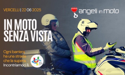 Per la prima volta in città "In moto senza vista", un'esperenza coinvolgente per non vedenti