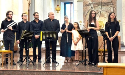 Splendida esibizione della banda Vallotti al monastero di Santa Margherita