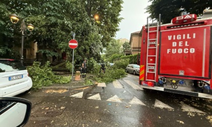 Spaventoso temporale: si segnalano già diversi interventi