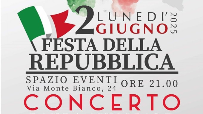 Festa della Repubblica a Santhià: concerto della banda musicale “I Giovani” e consegna della Costituzione ai neo 18enni