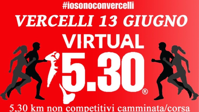 Oltre 500 partecipanti attesi alla Vercelli Virtual 5.30 Run: orari, partenza e percorso