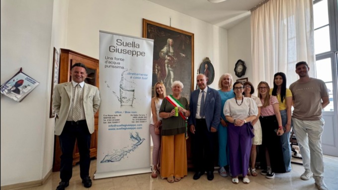 Santhià: nuovi impianti di distribuzione dell’acqua grazie alla donazione di un’azienda locale