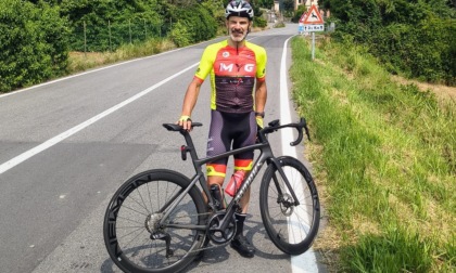 L'impresa di Antonio Limata: un "Everest" in bici per il Fondo Edo Tempia