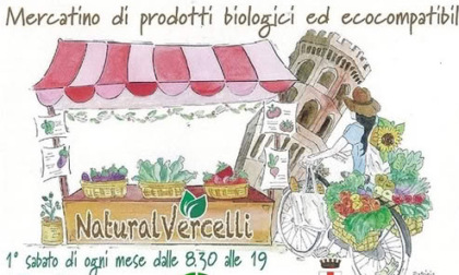 Nuova edizione mercatino "NaturalVercelli": appuntamento a sabato 7 giugno tra via Cavour e corso Libertà