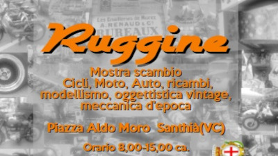 Santhià: dopo la pausa primaverile, torna la mostra-scambio “Ruggine”