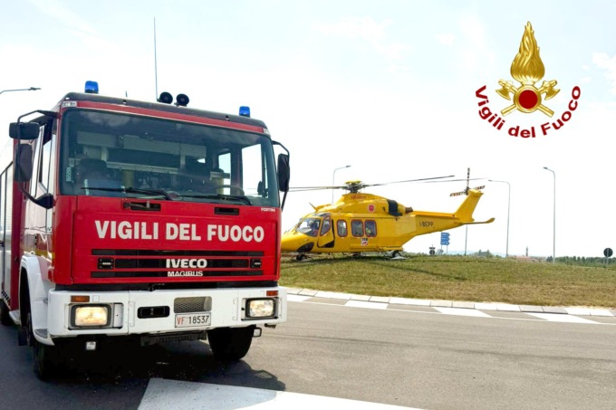 Motociclisti contro guard-rail interviene l’elisoccorso