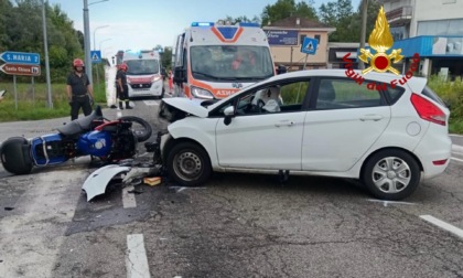 Grave incidente a Roasio: interviene l'elisoccorso
