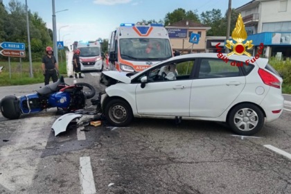 Grave incidente a Roasio: interviene l’elisoccorso
