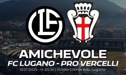 Dall'amichevole col Lugano al nuovo sponsor tecnico: sulla nuova Pro Vercelli sventola anche la bandiera svizzera